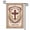 A, variant on XaaKee Garden Flags, Divine Savior Emblem Halo Rays Garden Flag, Double-Sided High-Quality White Linen Spring Garden Flag, Sacred Devotional Banner, 12x18Inch