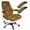 Brown Leopard Print, variant on Chririnla Office Chair Cover Seat Cover and Armrest Cover 3Pcs Stretch Computer Universal Boss High Back Chair Cover Slipcover for Women Man,Plaid Patchwork Print