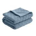 thumbnail image 2 of Oggfader Ice Blankets For Hot Sleepers And Night Sweats Ice Blanket For All-Season Ultra-Cool Lightweight Blanket Ice Blankets Absorbs Body Heat To Keep On Clearance 150x200cm Blue, 2 of 9
