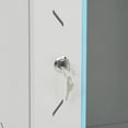 thumbnail image 7 of vidaXL Network Cabinet with Swivel Feet Server Rack Storage Equipment IP20, 7 of 7
