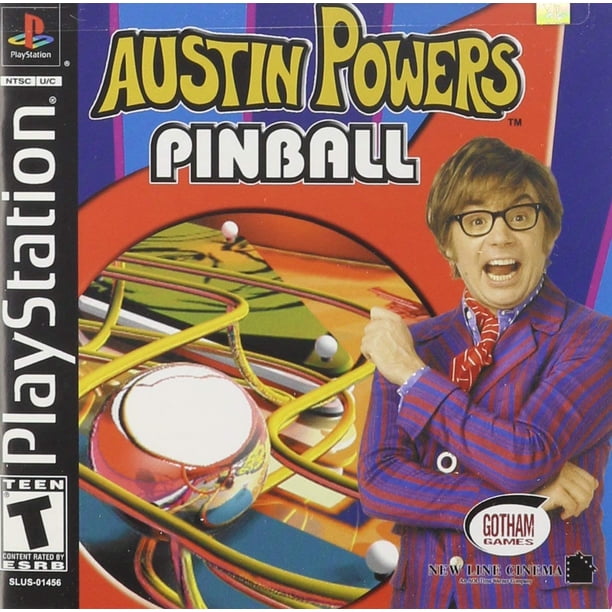 Juego de pinball Sony PlayStation Austin Powers reacondicionado