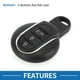 thumbnail image 3 of Carcasa de llave remota de entrada sin llave de 3 botones Unique Bargains para BMW Mini Cooper 2015-2017, 3 of 7