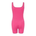 thumbnail image 5 of JINMGG Shorts for Women Clearance $5 Spring and Summer Solid Tight Waistband Sleeveless Square Neck Short Jumpsuit Hot Pink XL, 5 of 7