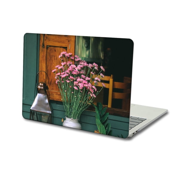 KSK KAISHEK Hard Shell Cover Only for Newest MacBook Pro 13 inchs with Retina Display Model: M1 A2338 A2289 A2251 A2159 A1989 A1706 A1708 (Flower 0935)
