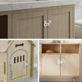 thumbnail image 3 of Lefu Thickened Stainless Steel Door Latch Cabinet Door Latch Latch Safety Latch, 3 of 8