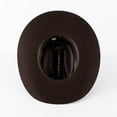 thumbnail image 2 of Resistol Kingman 6X 4" Brim Chocolate - Hat Felts  - Rfkgmn-524022, 2 of 2
