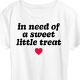 thumbnail image 3 of Instant Message - In Need Of A Sweet Treat - Women's Short Sleeve Graphic T-Shirt, 3 of 6