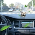 thumbnail image 5 of Dengmore Solar Power Rotating Essential Oil Diffuser for Car Alloy Aromatherapy Diffuser Car Mounted Accessories Car Air Freshener Fighter Aircraft Scented Perfume Car Supplies Ornaments 8ml, 5 of 5
