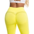 thumbnail image 5 of idosla Anti Cellulite Compression 3D Leggings Women Lifting Tummy Control with Resistance Bands Gym Yoga Pants (Yellow, XL), 5 of 5