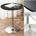 thumbnail image 4 of ARTETHYS Bar Table Adjustable Height Swivel 360 Degrees Round Tall Cpunter Height Pub Desk Black, 4 of 7