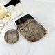 thumbnail image 2 of Bolso de pecho para mujer bolso de pecho de viaje con entramado rombal de cuero PU bolso de mensajero Simple FLhrweasw Nuevo, 2 of 9