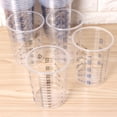 thumbnail image 4 of 50 Uds vasos calibrados 600ML vasos transparentes desechables flexibles PP para hornear cocinar, 4 of 6