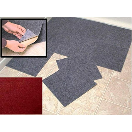 L Stick Berber Carpet Tiles Set Of, Stick On Carpet Tiles