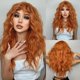 thumbnail image 1 of Pelucas largas rubias de raíces oscuras con flequillo, onda corporal Natural, pelucas suaves para mujeres, uso diario en fiestas, cabello falso sintético resistente al calor, 1 of 4
