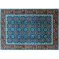 thumbnail image 1 of Ahgly Company Indoor Rectangle Oriental Light Blue Industrial Area Rugs, 2' x 4', 1 of 4