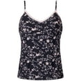 thumbnail image 3 of SofiePJ, Women's, Printed Robe Set with Chemise and Shorts 3 PC Sleepwear Lounge Wear, Black Dot, M, 3 of 7
