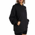 thumbnail image 4 of Reebok Apparel  Women's Cl Ae Long Fz Hoodi Reebok Classics App Women Black/Chalk , Xltg Reg US, 4 of 5