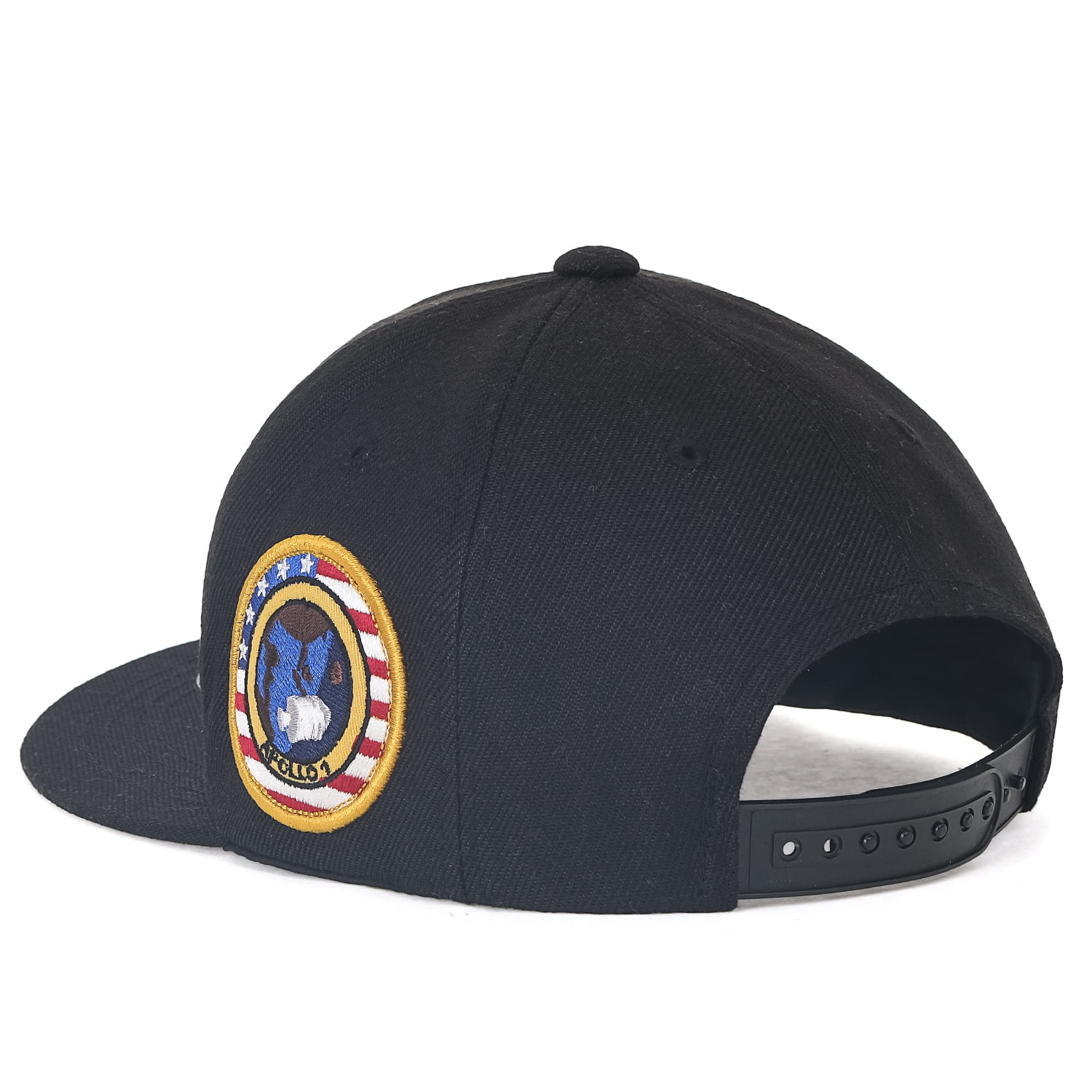 ililily NASA Meatball Logo Embroidery Baseball Cap Apollo 1 Patch Trucker Hat