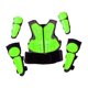 thumbnail image 2 of Traje protector infantil para motociclistas, rodilleras y coderas para ciclismo, patinaje y actividades al aire libre. Verde, 2 of 9