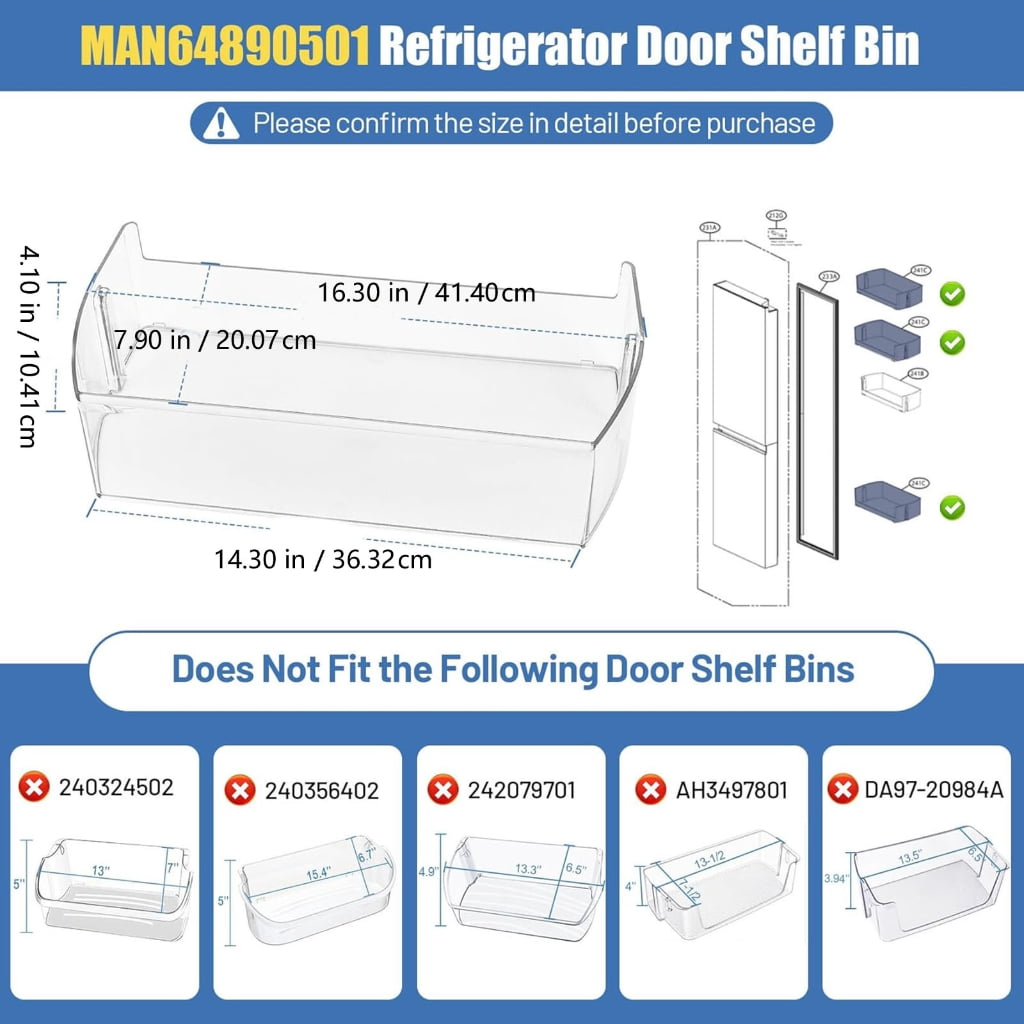 Miiottaa Multifunctional Replacement Fridge Drawers Door Rack Suitable for Efficient Food