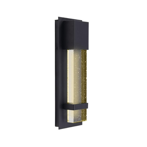 Lámpara Pared Arbotante LED Tecnolite Exterior 10W Cálida negro