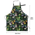 thumbnail image 2 of Kdxio Chamomile Apron with Pockets Adjustable Kitchen Aprons for Men Women Waterproof Aprons for Cooking,Drawing,Crafting, Baking Household Cleaning, 2 of 8