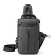thumbnail image 1 of Nuevo bolso de pecho multifuncional para hombre, bolso de hombro de nailon, Mochila pequeña de tela espacial impermeable, 1 of 5