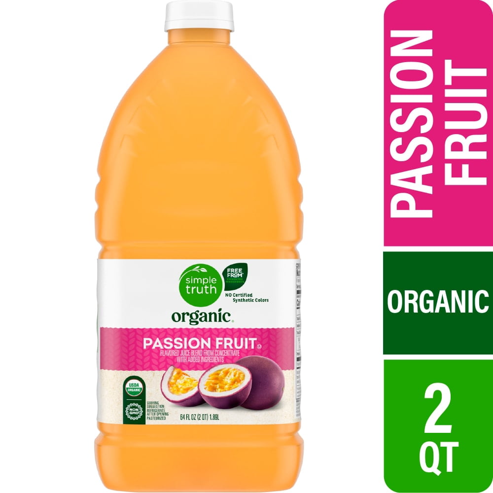 Simple Truth Tropical Passion Fruit Flavored Juice Blend 64 fl oz - 3 Count