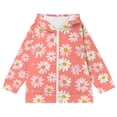 thumbnail image 4 of Lovzfmll Kid's Basic Hoodie, Solid Color Long Sleeve Sweatshirt, Comfortable & Versatile for Little Girls, 8 Years, 4 of 5