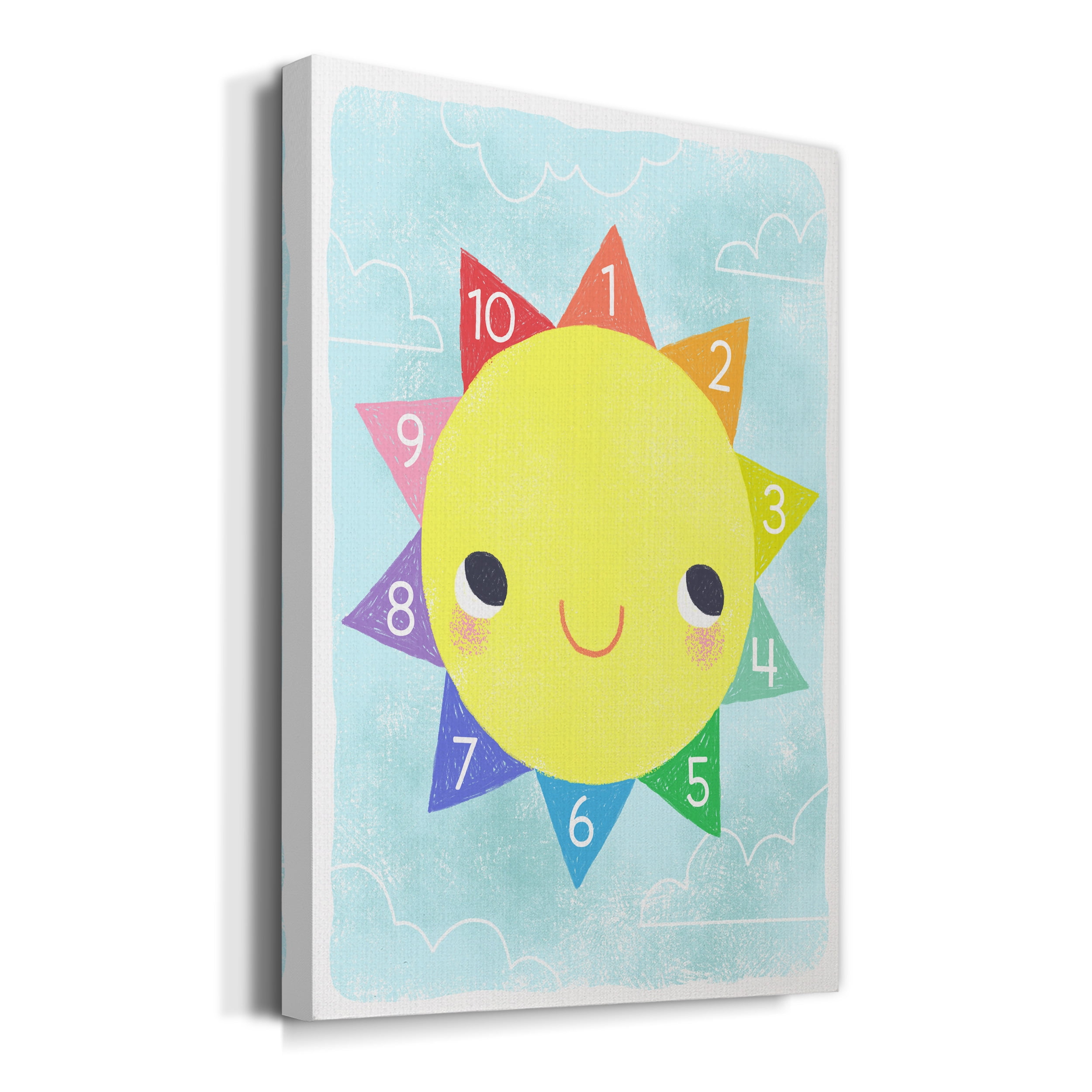 Counting Sun Premium Gallery Wrapped Canvas - Ready to Hang - 40 x 60