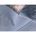thumbnail image 4 of Ambesonne Winter Quilted Bedspread Set 3 Pcs, Idyllic Serene Panorama, Queen Size, Multicolor, 4 of 5