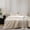 Beige, variant on MooMee Duvet Cover Set Queen 600-TC 100% Long-Staple Cotton Sateen Silky Smooth Luxury (Bright White, 90" x 90")