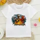 thumbnail image 4 of Camiseta de Jurassic Park para niños, ropa de dinosaurios para niños y niñas, camisetas de algodón, camisetas de verano, 4 of 5