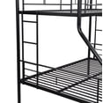 thumbnail image 5 of Twin Over FULL Metal Bunk Bed with Ladder and Full Guardrail for Teen, No Box Spring Needed, Easy Assemble, 5 of 10
