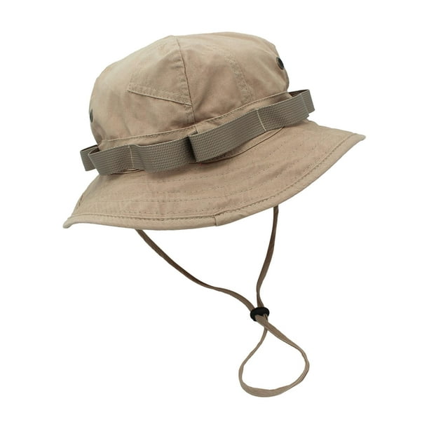 Bucket Hat Portable Ajustable Breathable Fishing Hat for Men
