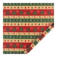 thumbnail image 1 of Binwennn Christmas Wrapping Paper Christmas Christmas Wrapping Paper 20''*27.5'' Santa Merry Christmas Lettering Snowflakes Plaid Double Wrap Organizer Christmas Wrapping Paper Set with Ribbon And, 1 of 4