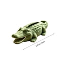 thumbnail image 3 of Tissue Box Cover,Crocodile‑Shaped Fabric Top‑Cutout Tissue Opening for Living‑Room Tabletop Bedroom, 3 of 6