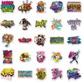 thumbnail image 3 of 50 PCS Street Graffiti Stickers for Laptop Computer Accessories, Vinyl Waterproof Cool Stickers for Hydroflask Water, 3 of 5