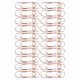 thumbnail image 3 of 20 piezas Clips de hierro para bolígrafos, Clips de soporte para bolígrafos de oro rosa, pequeños Clips para bolígrafos portátiles para papelería, documentos de oficina, 3 of 5