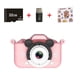 thumbnail image 1 of Cámara para niños: mini cámara digital recargable, videocámara fotográfica, regalo para niñas y niños de 3 a 12 años, con tarjeta 32G/1080P HD/funda de silicona resistente a los golpes, 1 of 5