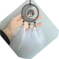 thumbnail image 2 of Feather Car Home Decoration 7cm Diameter Indian Feather Dream Catcher Dreamcatchers,, 2 of 3