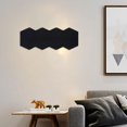 thumbnail image 1 of Apliques de pared, luz de pared, 4/6/8/10 W, luz cálida negra IP65, accesorios de iluminación de pared para interiores / exteriores impermeables, lámp 8W Colco Modern Wall Sconence, 1 of 8