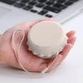 thumbnail image 6 of Travel Portable Telescopic Cup Wheat Straw Folding Water Cup 130ml Green/Blue/Pink/Beige Lightweight Lanyard Collapsible Eco Travel Drinkware, 6 of 6