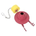 thumbnail image 3 of OULII 1Set Waterproof Toilet Flapper for Home Improvement in Yellow Rubber, 3 of 7