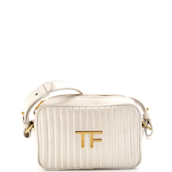 Pre-Owned TF Camera Bag Vertical Quilted Leather By Rebag