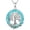 Couple, variant on Real Turquoise Necklace for Mom Tree of Life Pendant 925 Sterling Silver Circle Genuine Gemstone December Birthstone Jewelry for Her