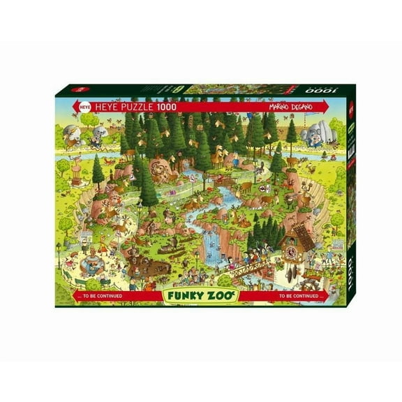 Heye Puzzle - 1000 pieces - Black Forest Habitat