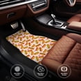 thumbnail image 6 of Wukai Hot Dog In Heart Front Car Floor Mats Four-Piece Set Front & Rear Universal Car Floor Mats for SUVs, Trucks, Sedans, 6 of 7