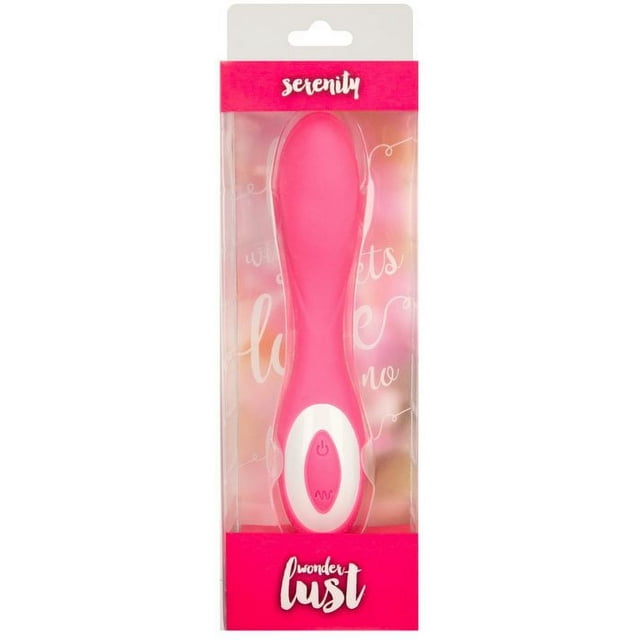 BMS Wonderlust Serenity Rechargeable G-Spot Vibrator, Pink