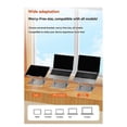 thumbnail image 1 of Adjustable Aluminum Alloy Stand for Tablets & Laptops Up to 17 Inches, Portable Folding Cooling Support, 1 of 5